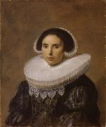 Portrait of a Woman,Possible Sara Wolphaerts van Diemen Second WIfe of Nicolaes Hasselaer